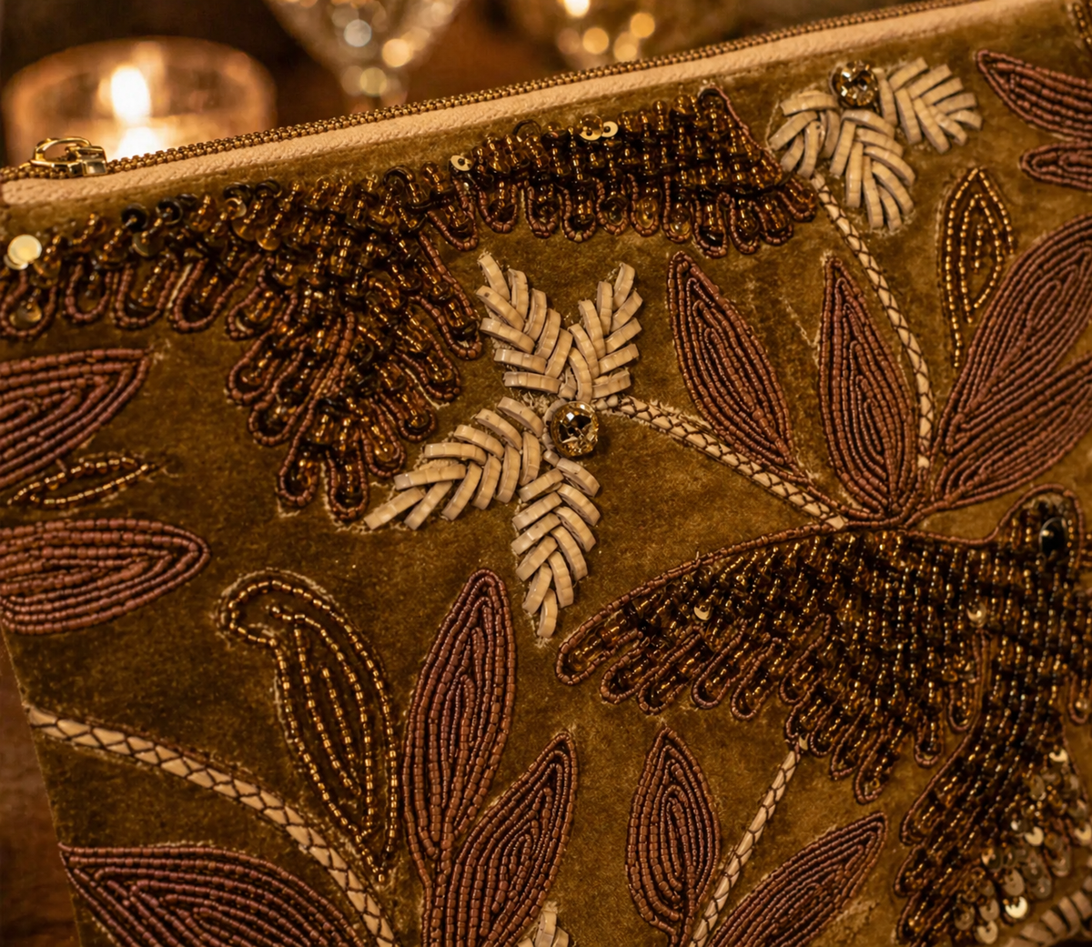 Cartera Terciopelo Selva