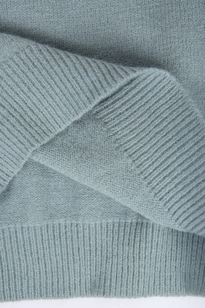 Abril | Jersey de Cuello Redondo Texturizado
