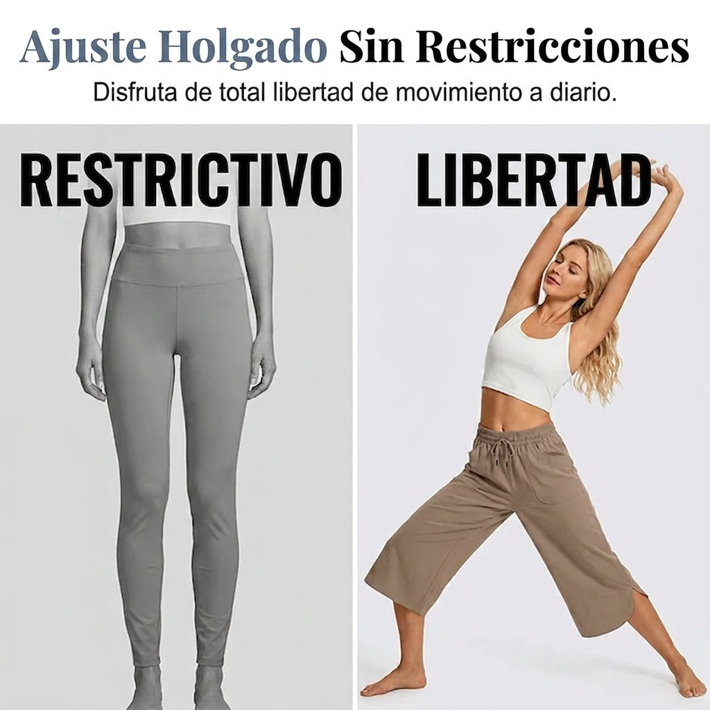 Aina - Pantalones cropped transpirables