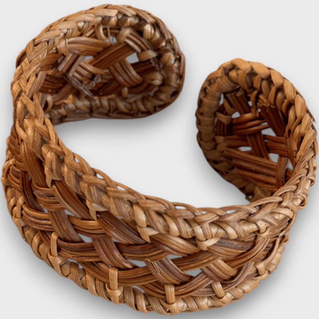 Noelia – Pulsera de Rattan Trenzado