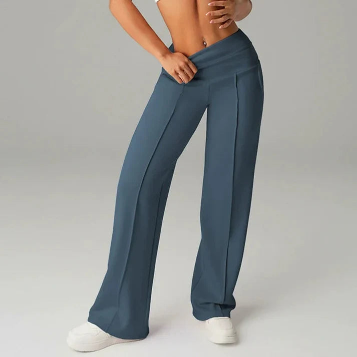 Alba – Pantalón recto de corte amplio
