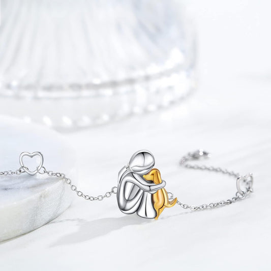 Elisa - Pulsera con ícono de perro