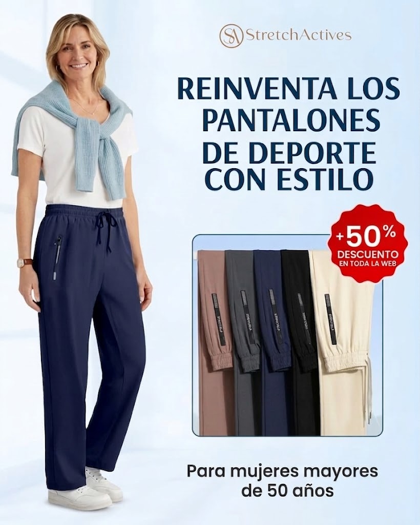 Noa - pantalón casual unisex, extremadamente suave y flexible con caída elegante
