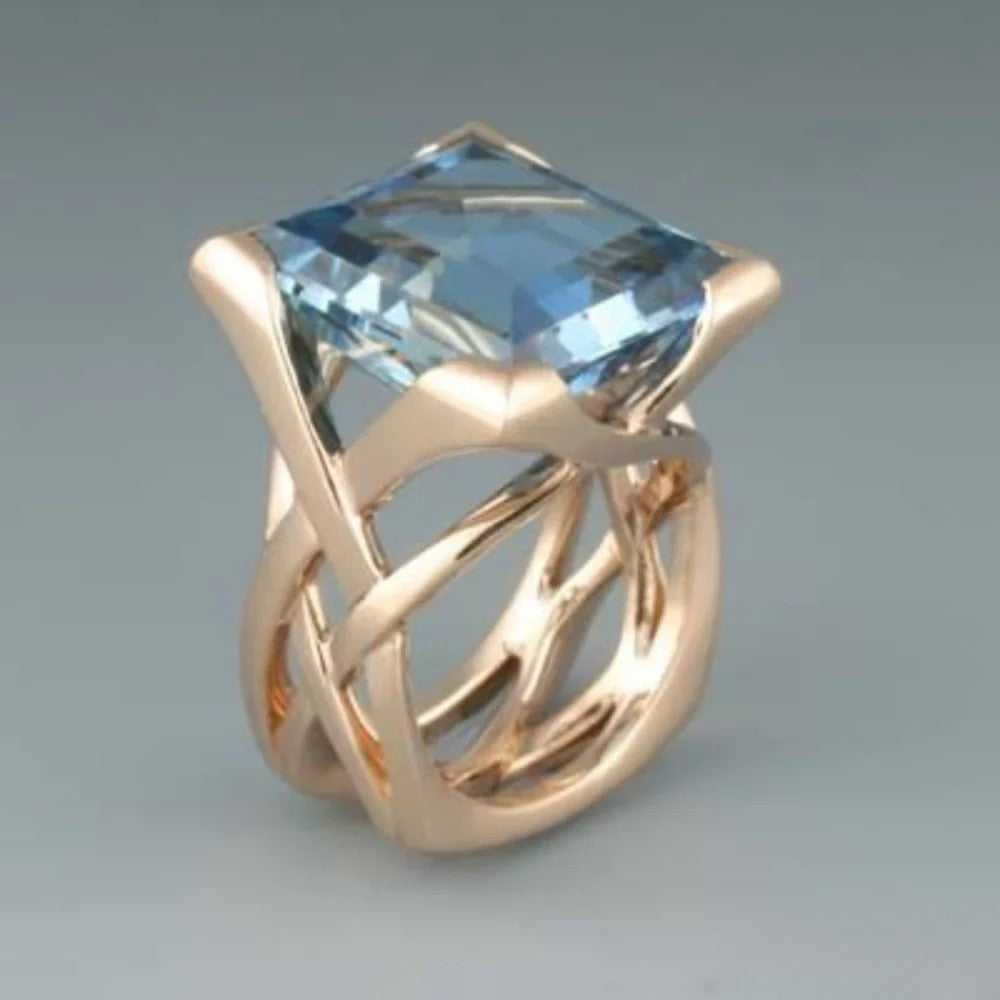 Klora – Anillo clásico con motivo de rosas