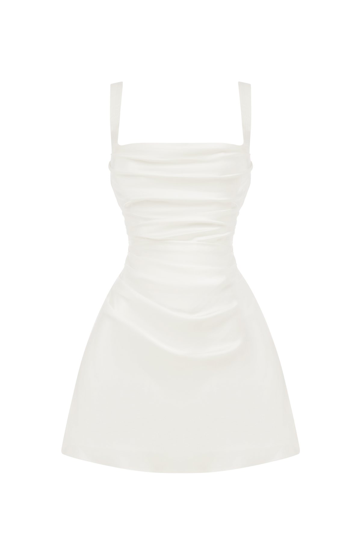 Carlota™ - Vestido Corto de Satén