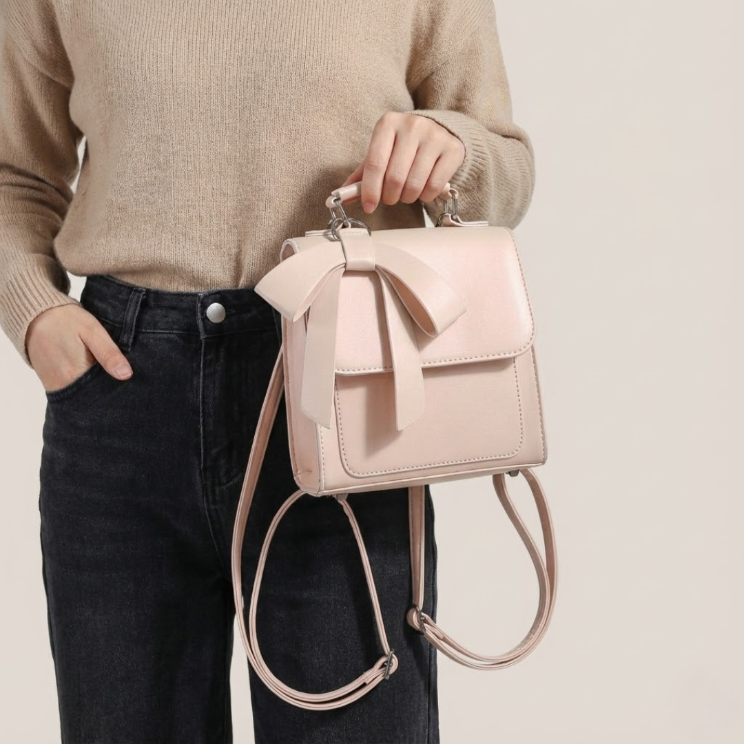 Bolso de mano con lazo Lauretta
