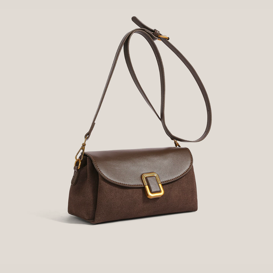 Bolso de mano con hebilla Santina
