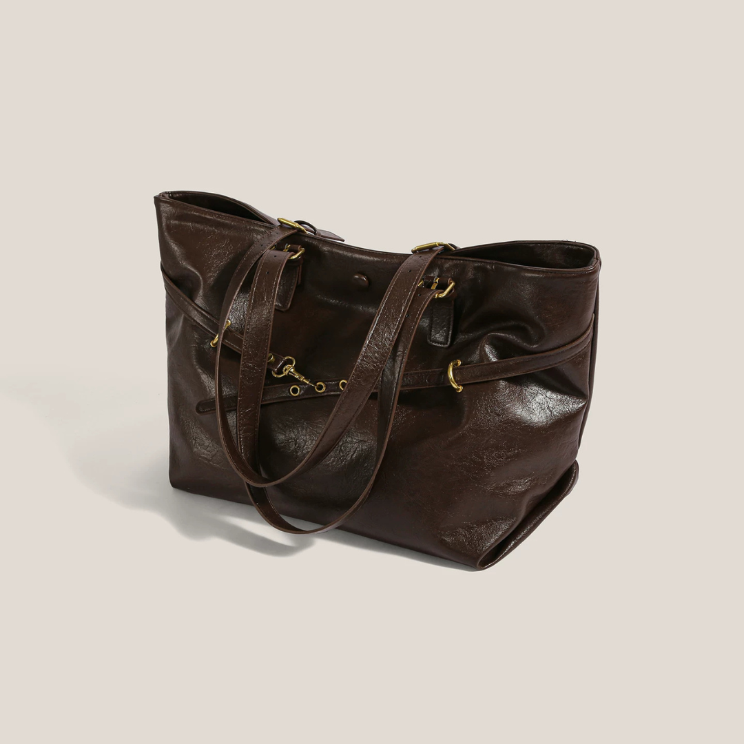 Bolso de hombro con hebilla Marta