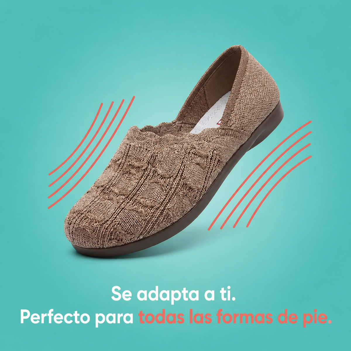 Bruna - Zapatos ligeros de tejido transpirable