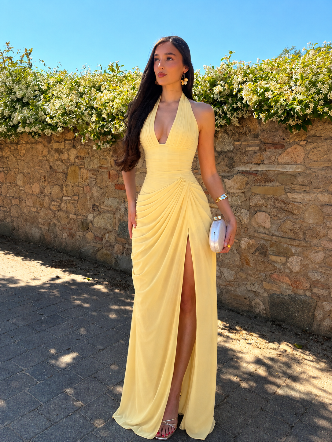 Anna™ - Vestido Largo de Chifón