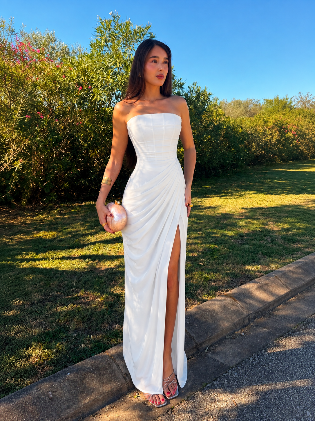 Cyra™ - Vestido Largo de Chifón