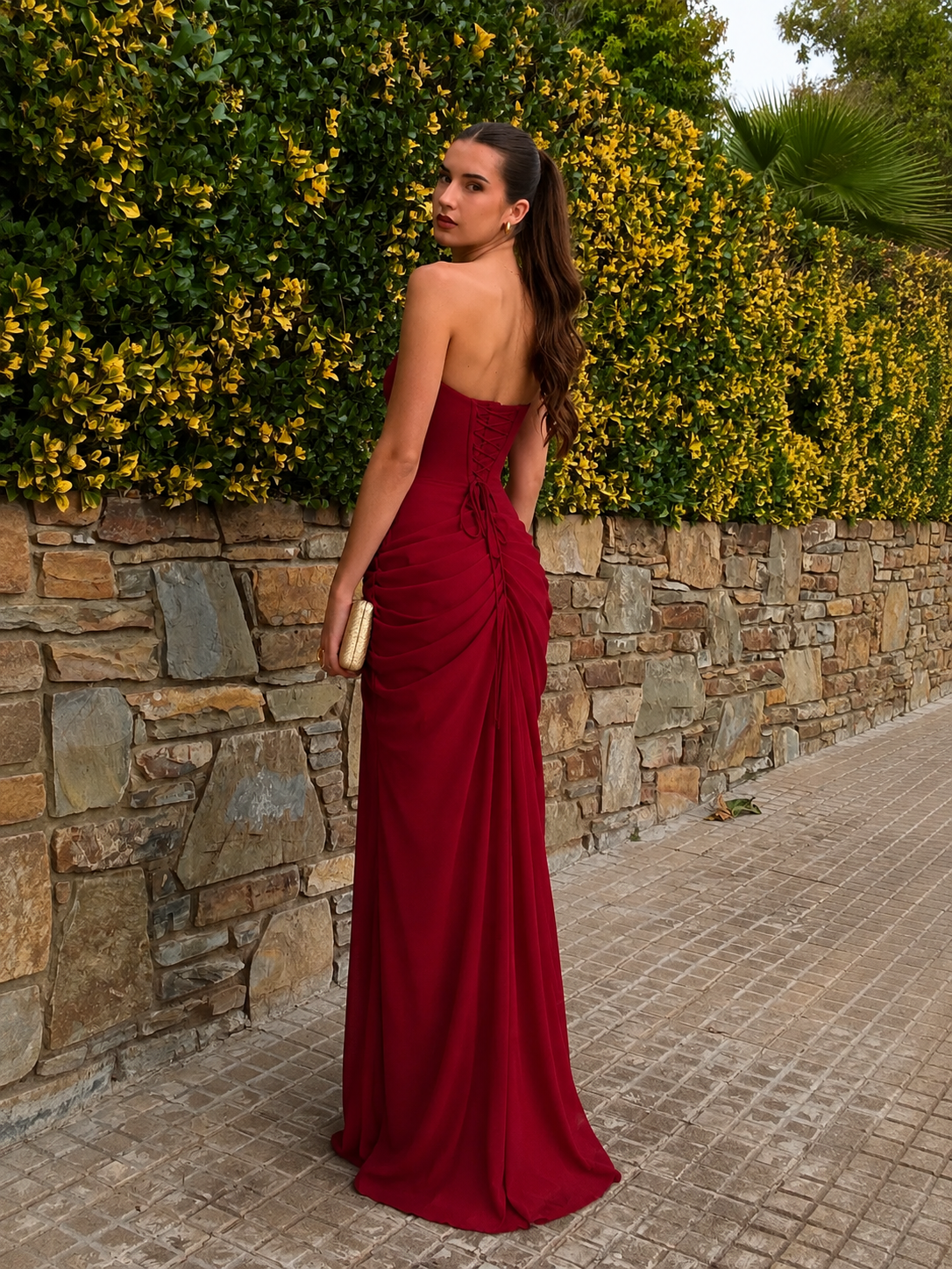 Cyra™ - Vestido Largo de Chifón