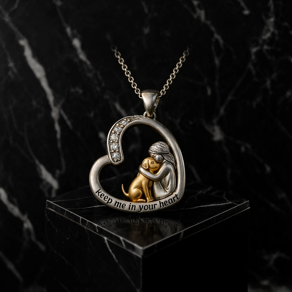 CorazónFiel | Colgante para Amantes de los Perros