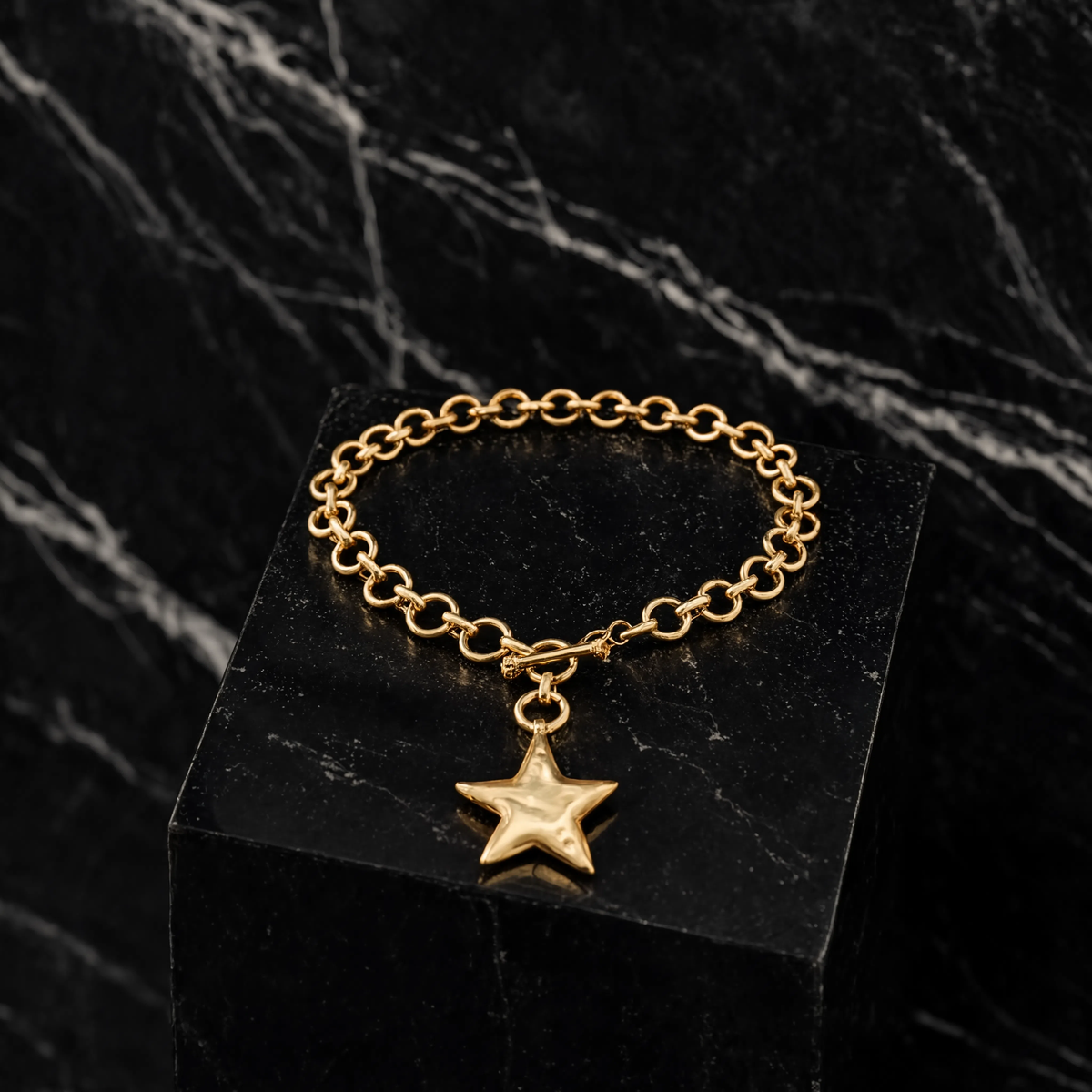 Collar de estrella Celeste
