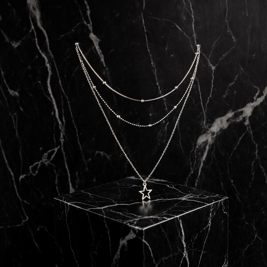 Cornel – Collar vintage con colgante en forma de estrella