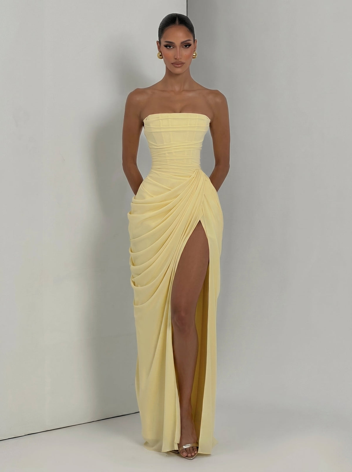 Cyra™ - Vestido Largo de Chiffon