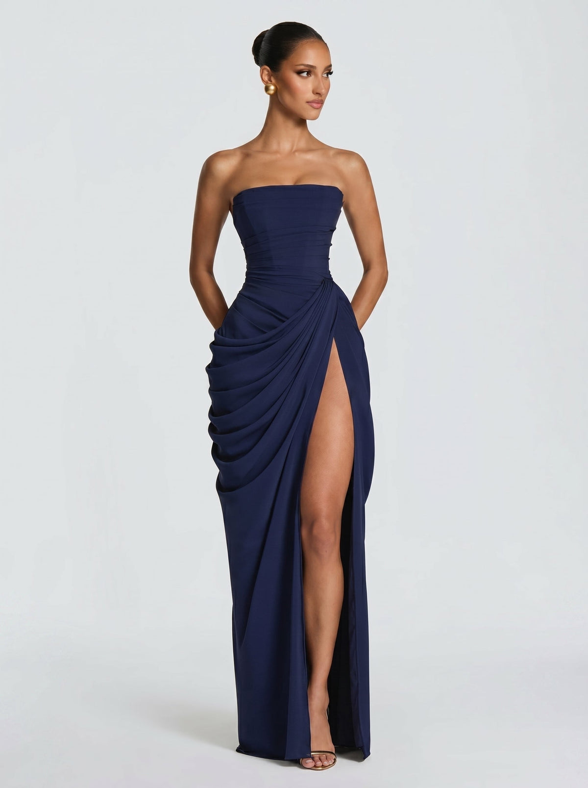 Cyra™ - Vestido Largo de Chifón