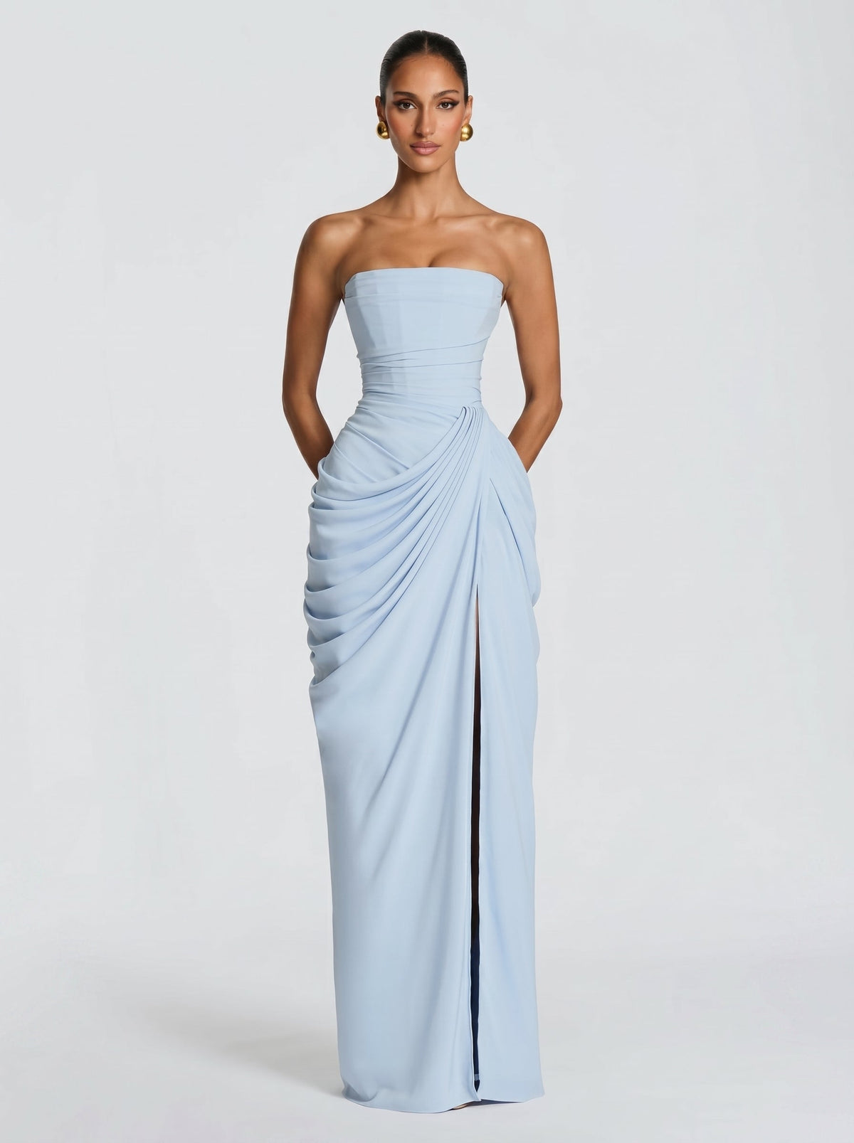 Cyra™ - Vestido Largo de Chifón