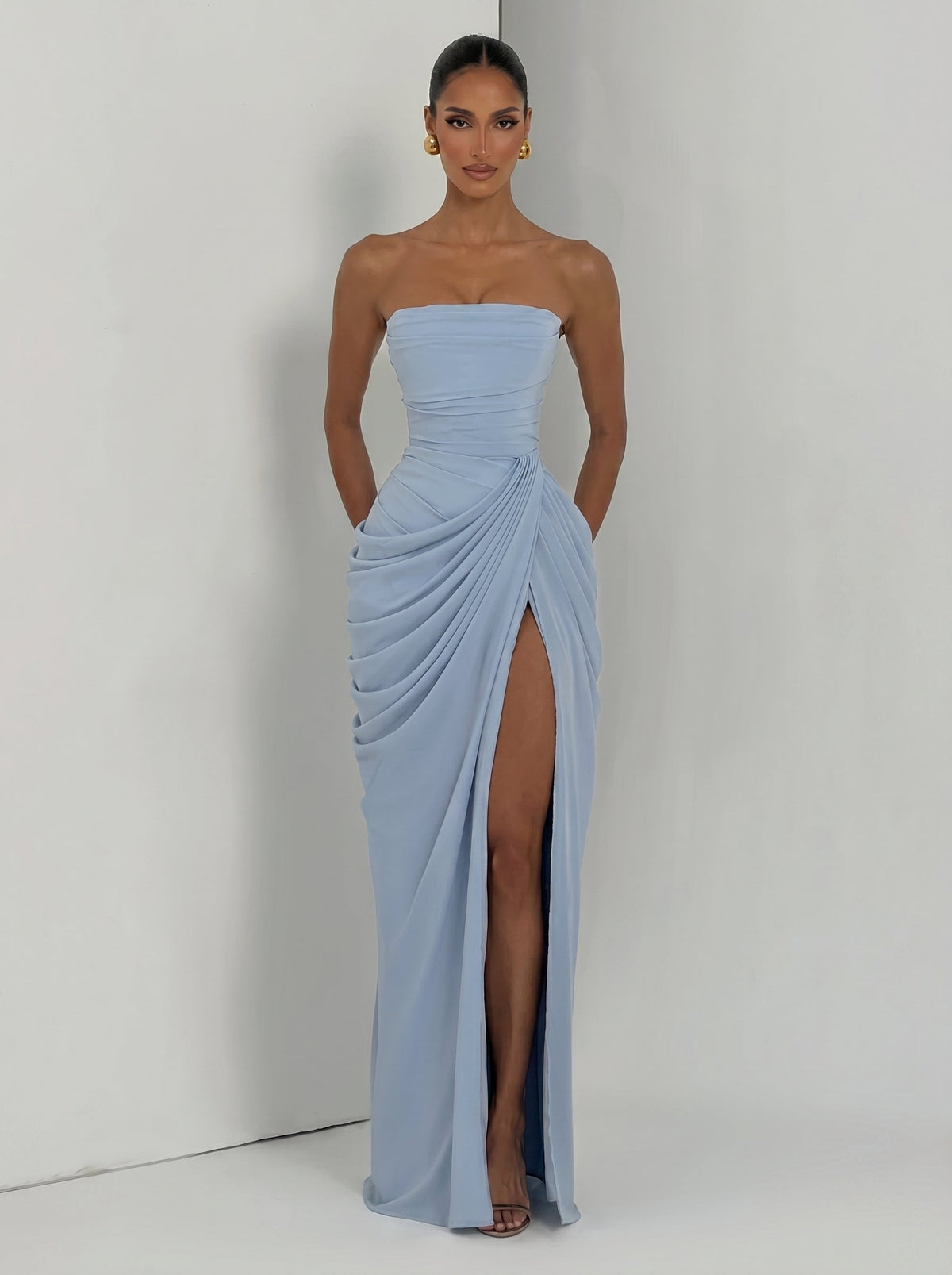Cyra™ - Vestido Largo de Chifón