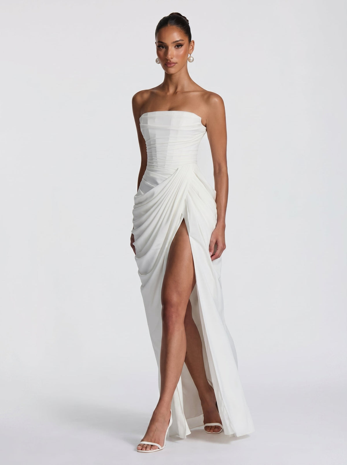 Cyra™ - Vestido Largo de Chifón