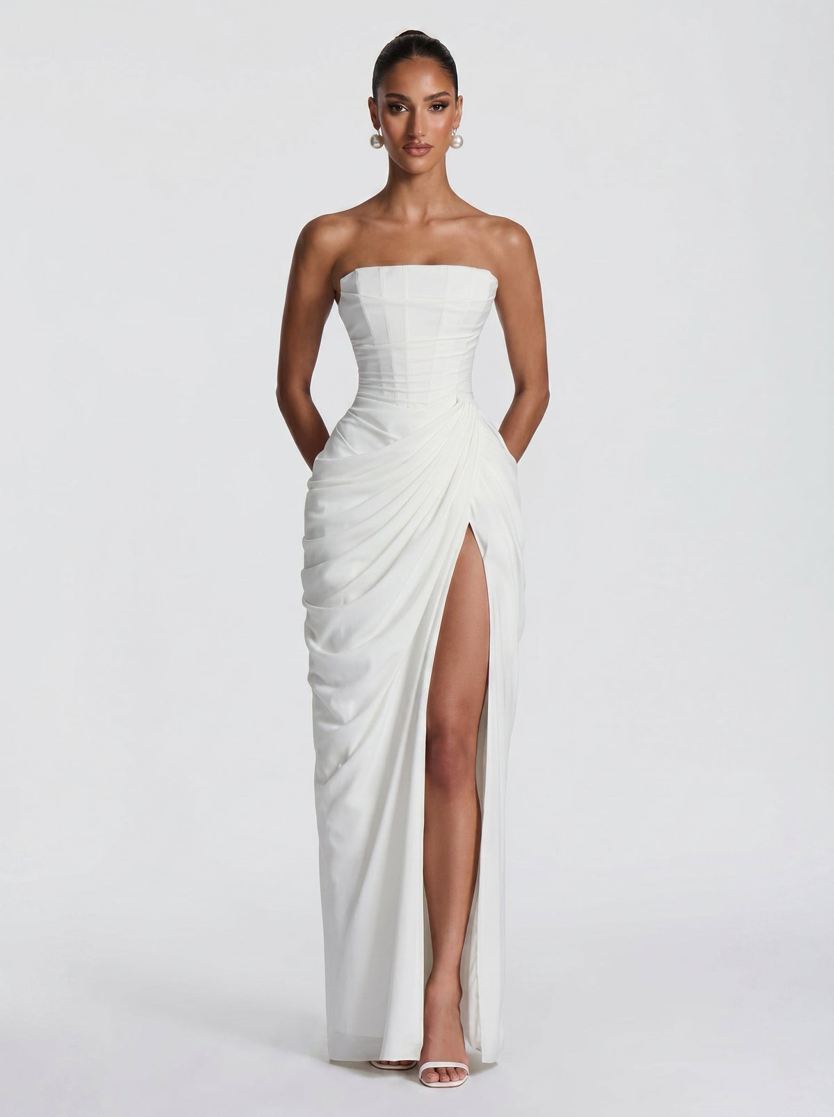 Cyra™ - Vestido Largo de Chifón