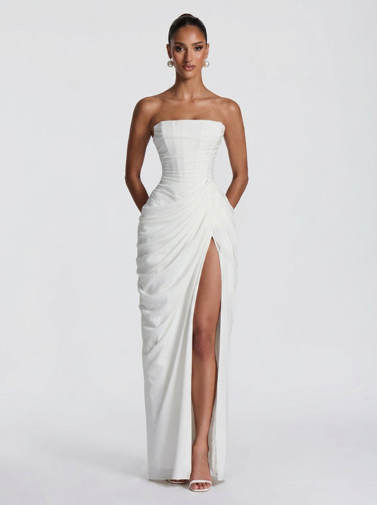 Cyra™ - Vestido Largo de Chifón