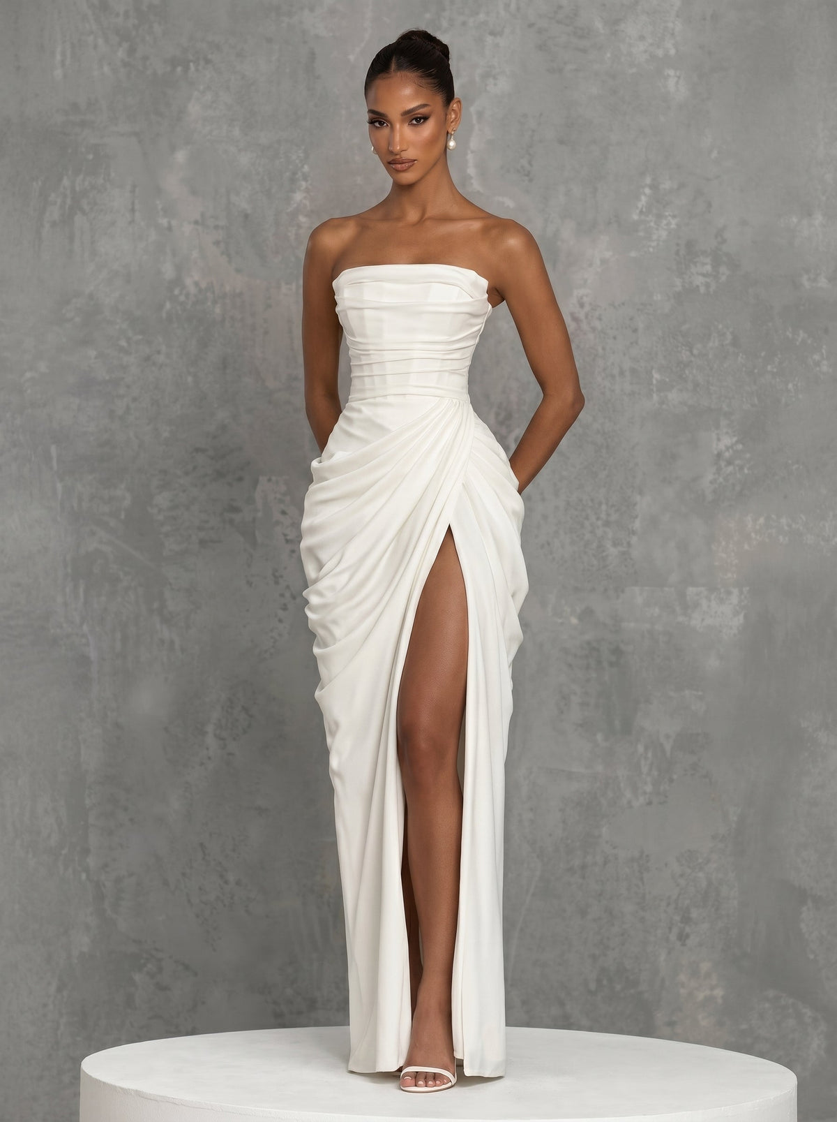 Cyra™ - Vestido Largo de Chifón
