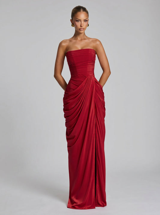 Cyra™ - Vestido Largo de Chifón