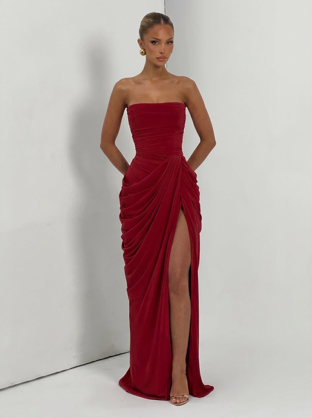 Cyra™ - Vestido Largo de Chifón