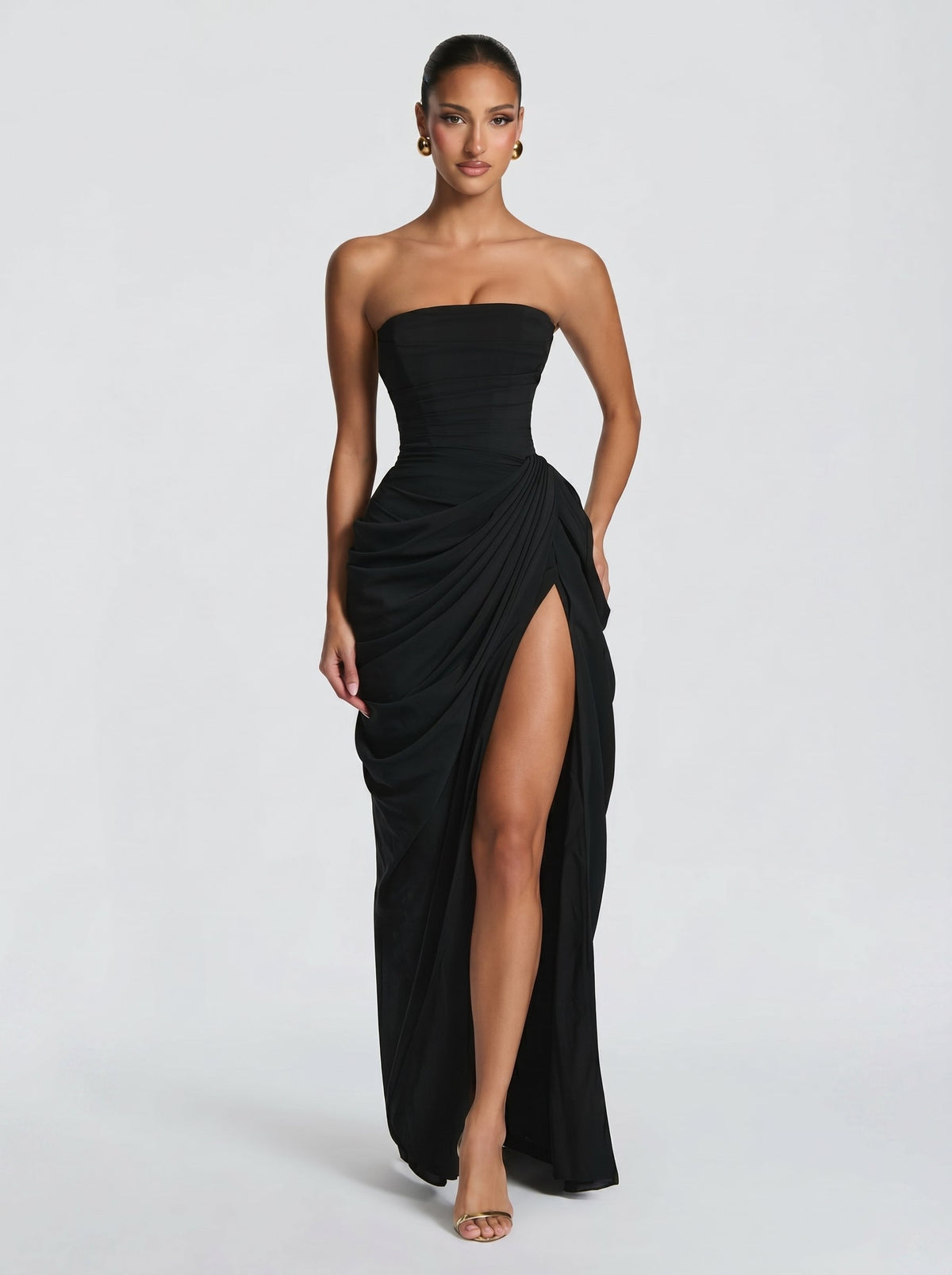 Cyra™ - Vestido Largo de Chifón