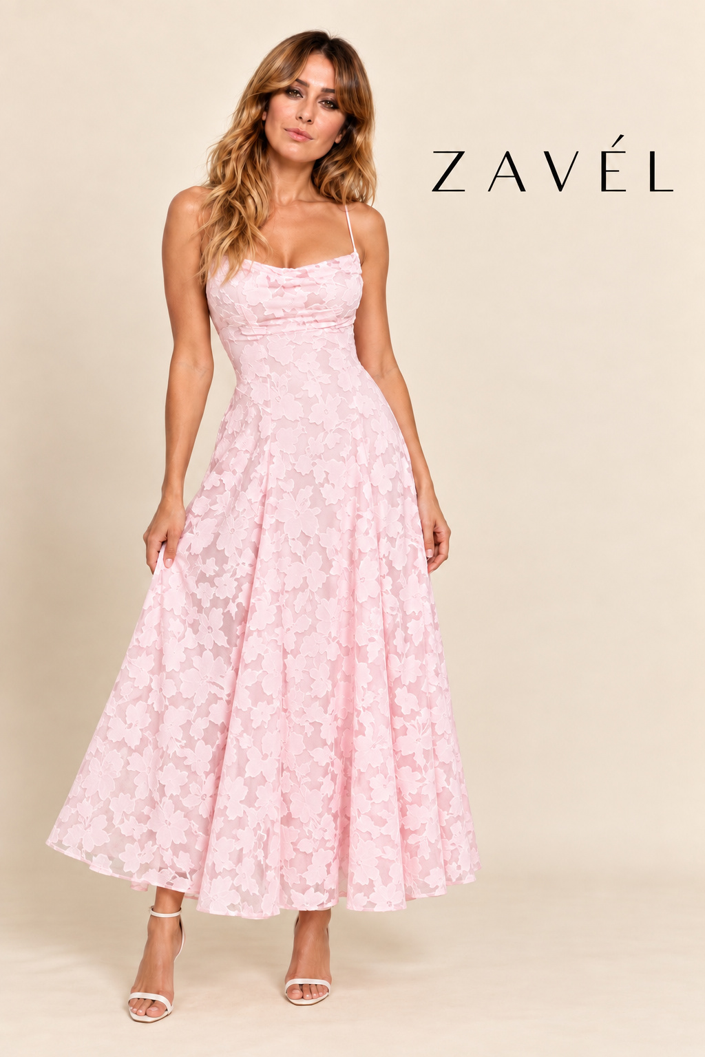 Matilda™ - Vestido Largo Drapeado