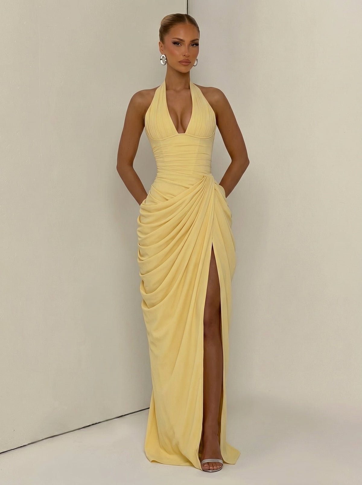 Anna™ - Vestido Largo de Chifón