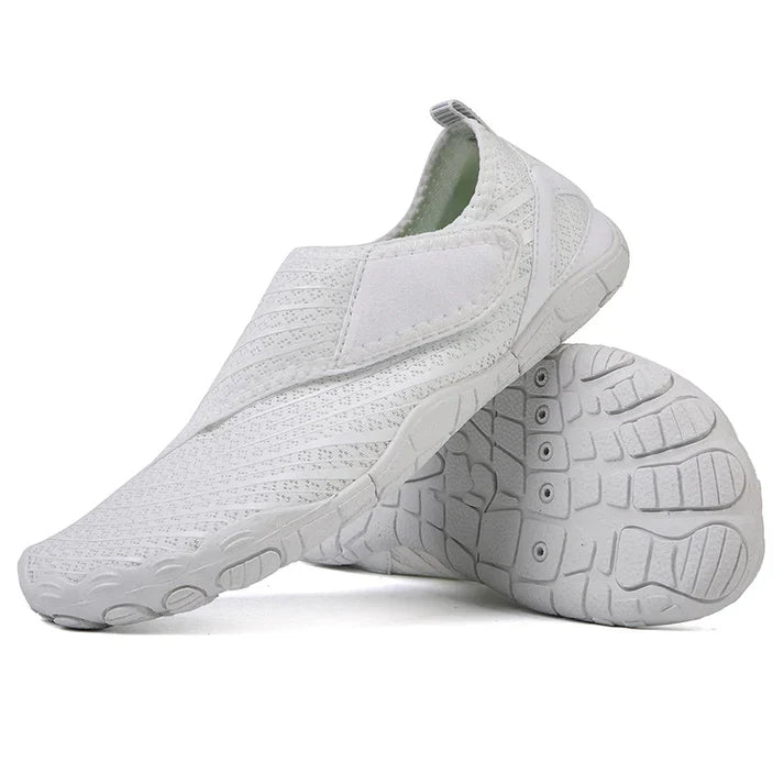 Elia - Zapatillas barefoot de senderismo antideslizantes y cómodas