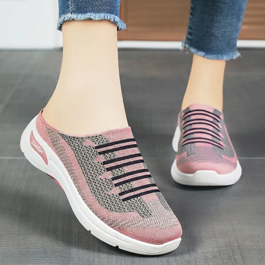 Aina - Zapatillas transpirables con talón abierto