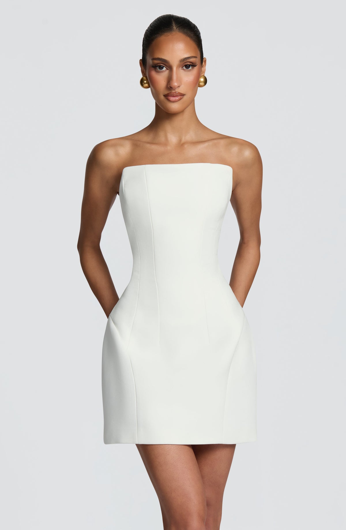 Candela™ - Vestido Corto con Corsé