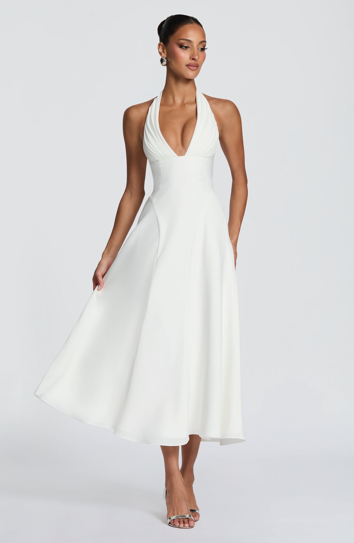 Helena™ - Vestido Midi de Chifón