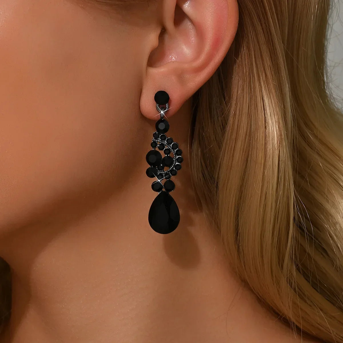 Julia | Pendientes colgantes de cristal