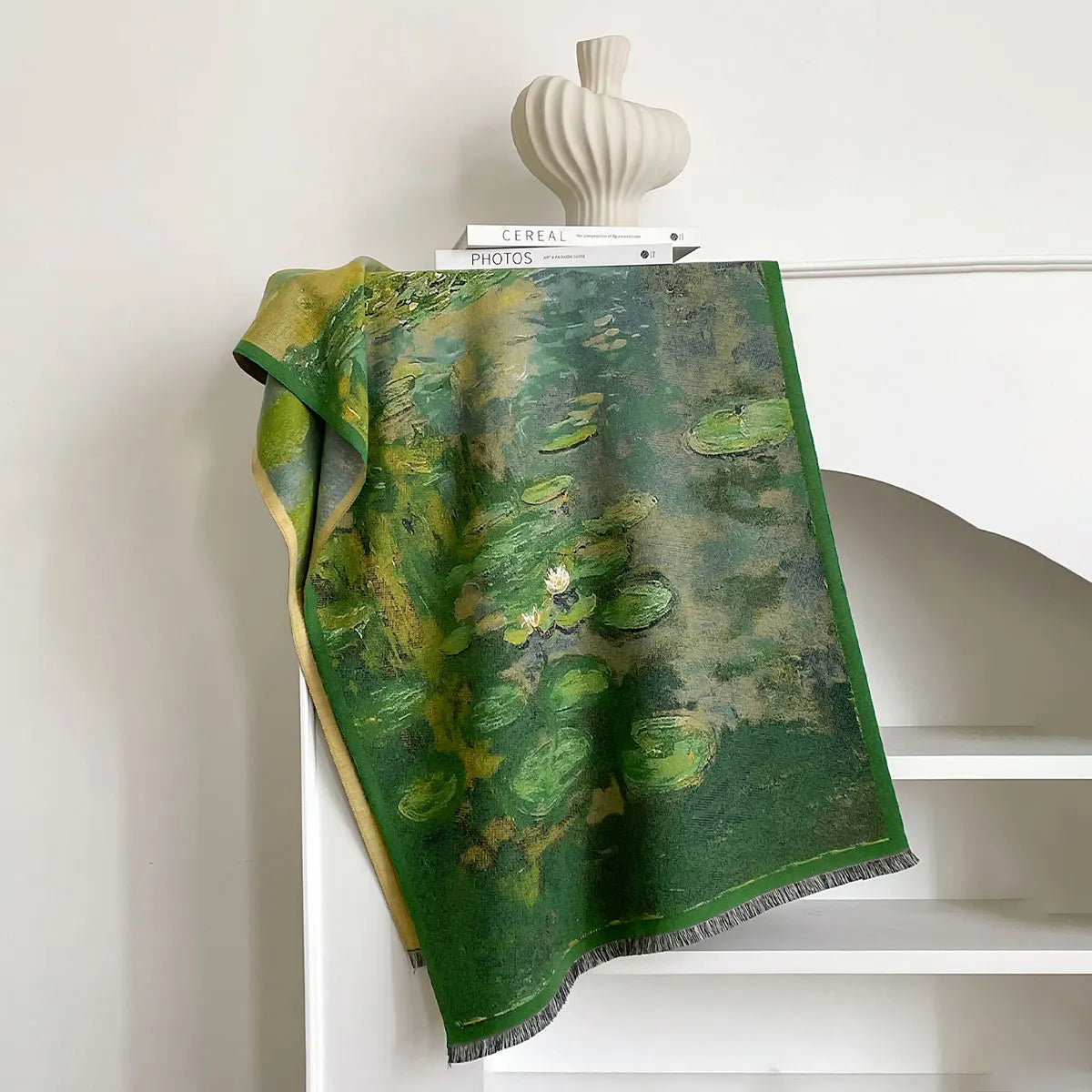 Bufanda pintada de Monet