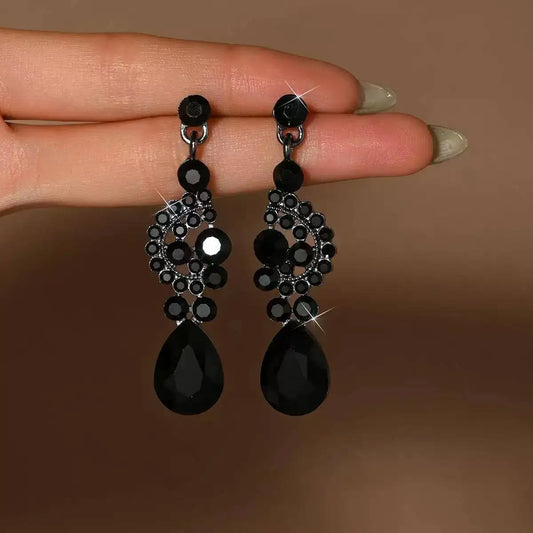 Julia | Pendientes colgantes de cristal