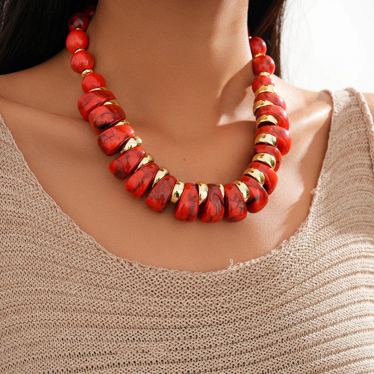 Collar de cuentas Rossa