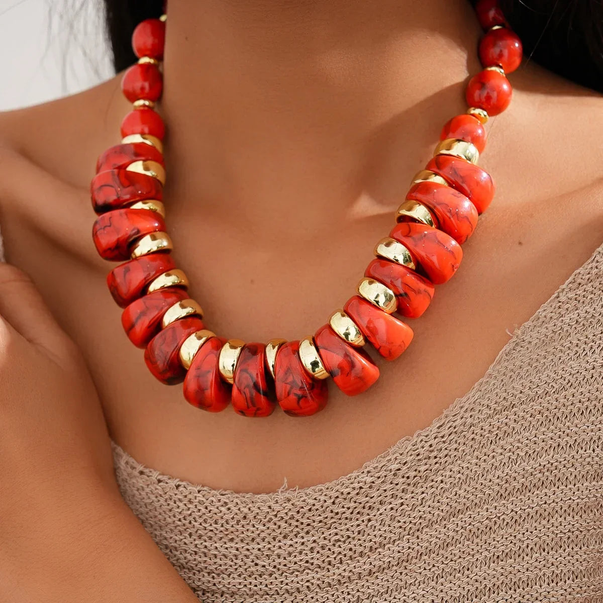 Collar de cuentas Rossa