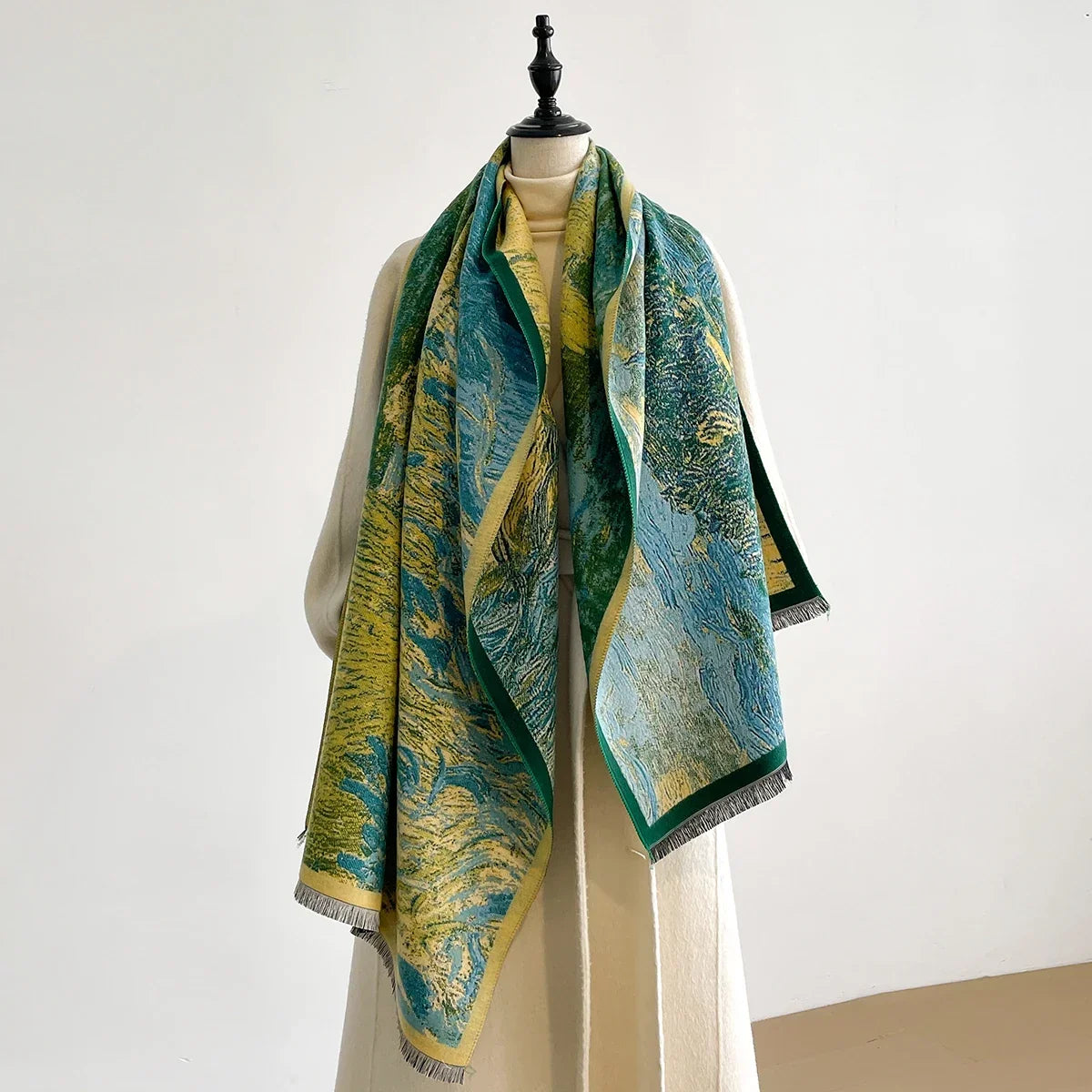 Bufanda pintada de Monet