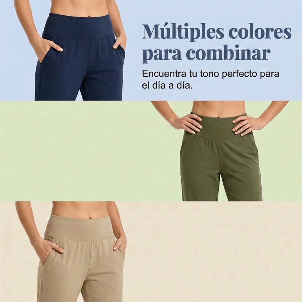 Mara - Pantalones de yoga elegantes con efecto moldeador