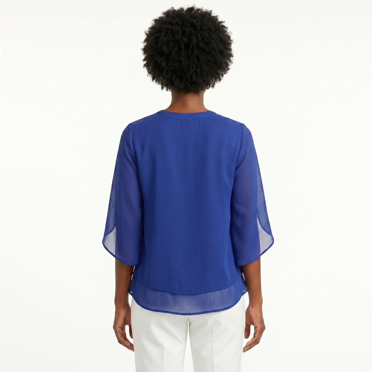 Francisca | Blusa con mangas de volantes