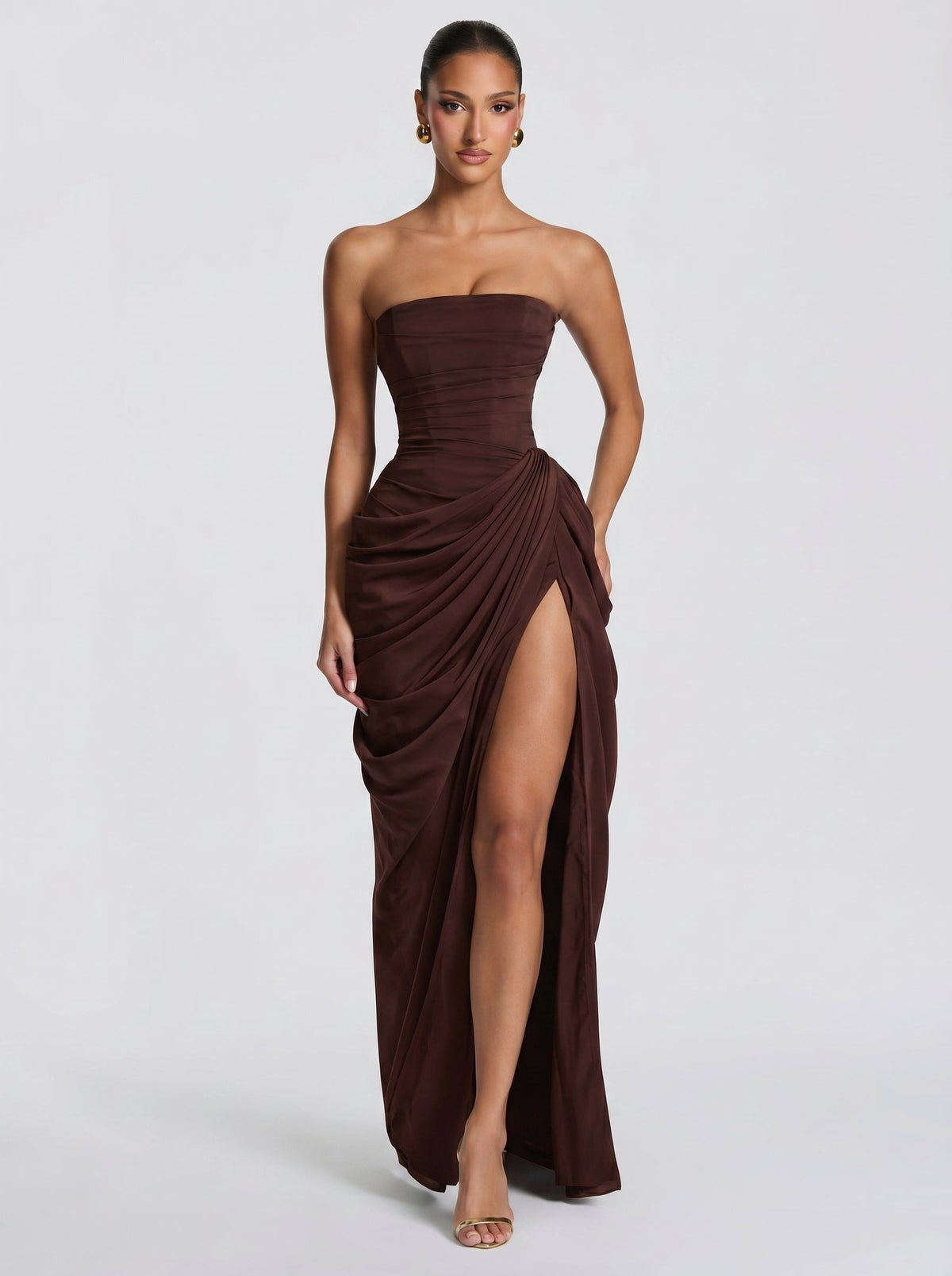 Cyra™ - Vestido Largo de Chifón