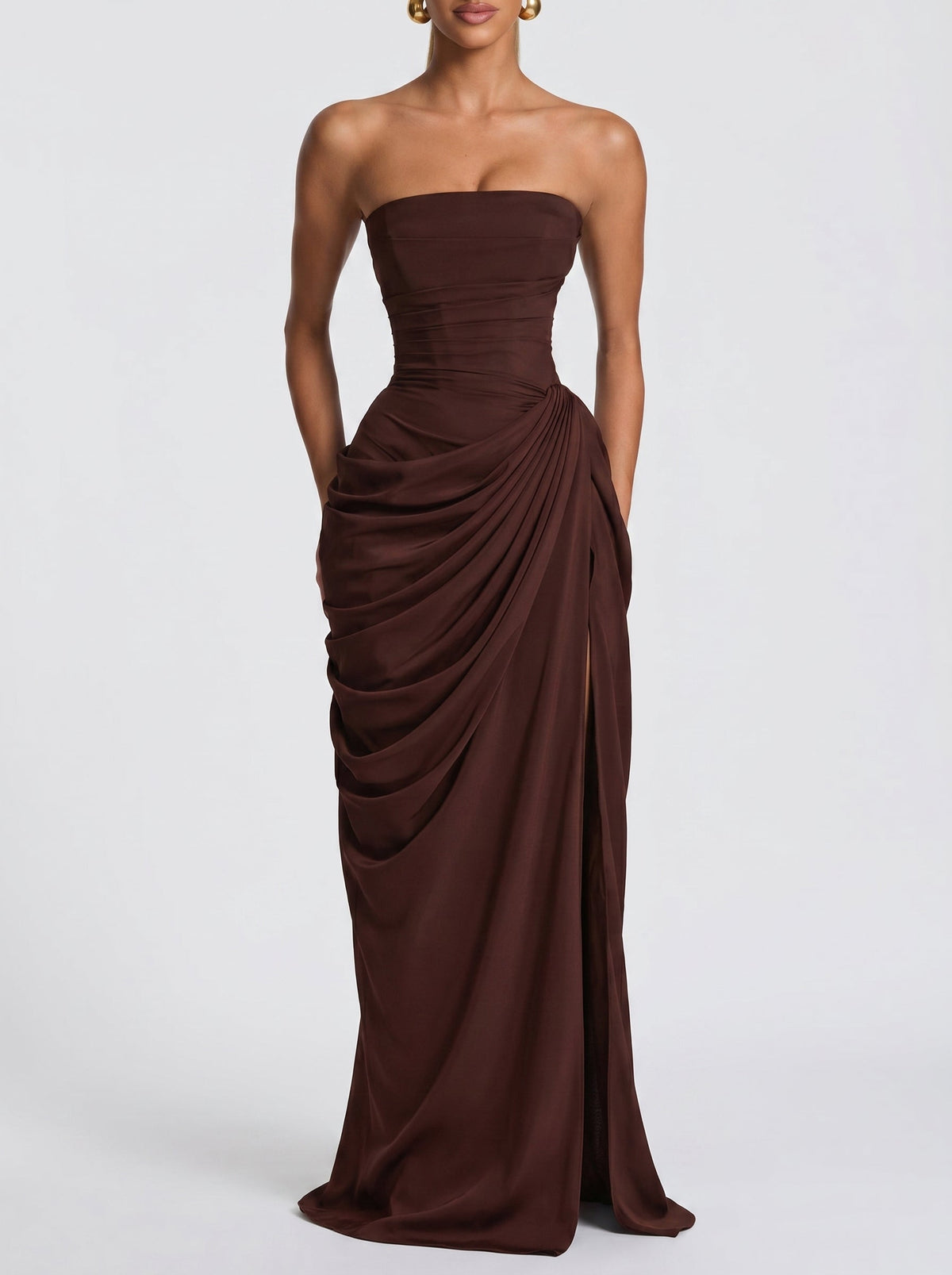 Cyra™ - Vestido Largo de Chifón