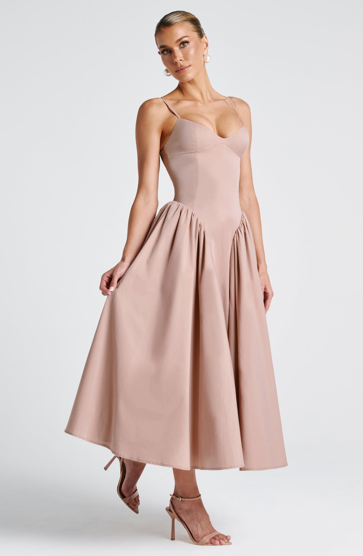 Emma™ - Vestido Midi con Godets
