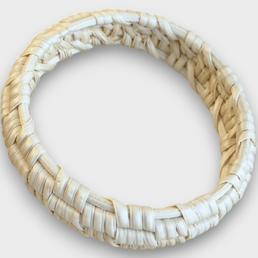 Noelia – Pulsera de Rattan Trenzado