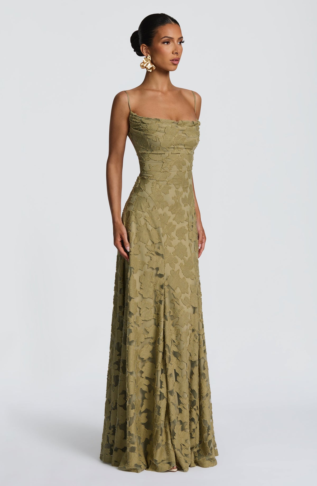 Matilda™ - Vestido Largo Drapeado