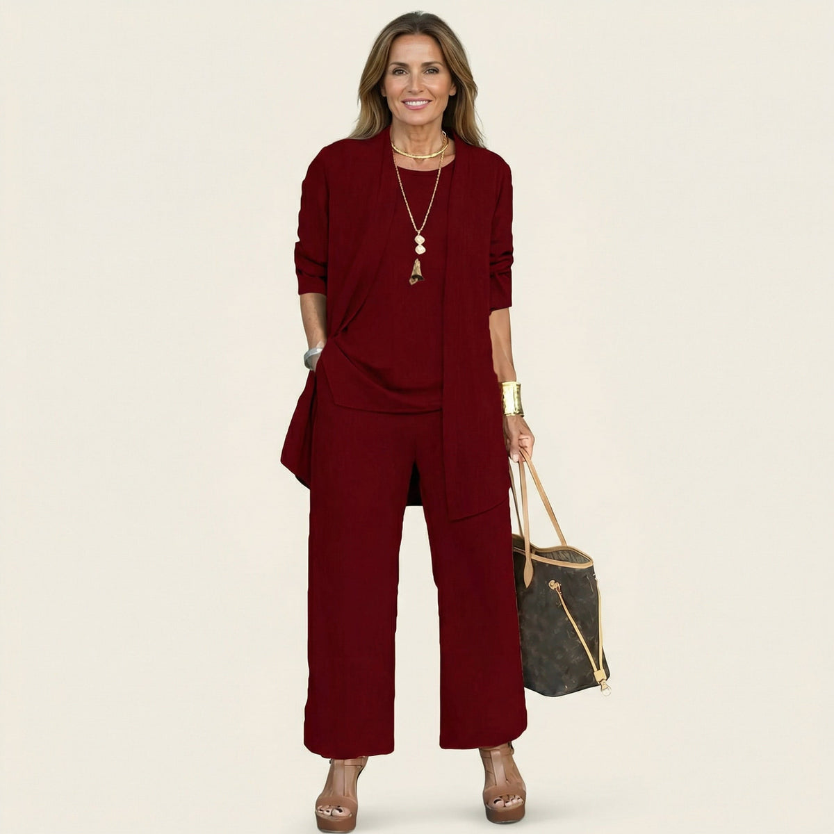 Beatriz | Conjunto Minimalista de Tres Piezas